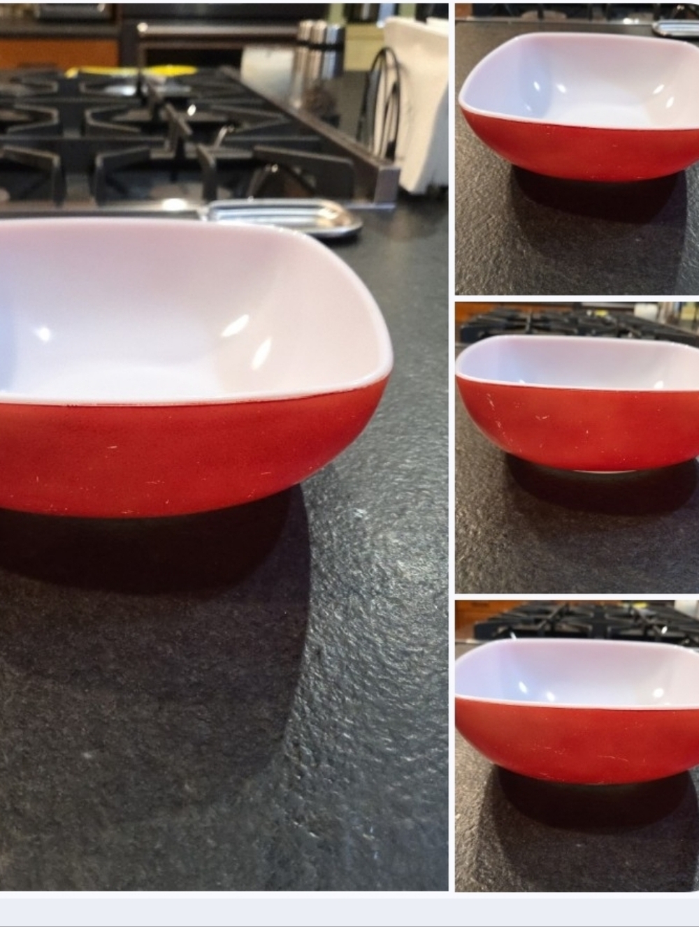 Yellow Covered Serving Dish and Red (No Lid) - Home Dining - Picture 10 of 10